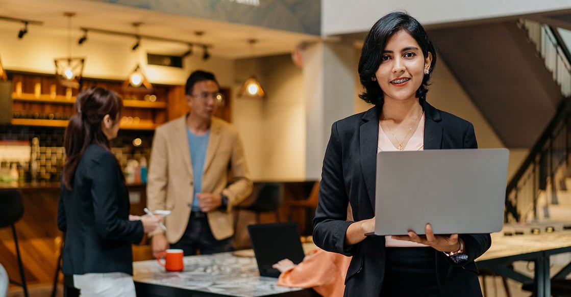 women-employee-main Representational Image. Photo: iStock/ hxyume
