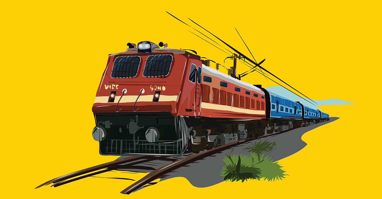 Indian Railway Representative image: Shutterstock/Design vector artist