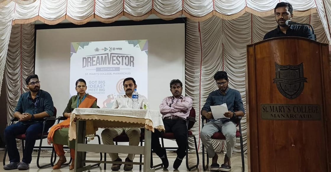 From the Dreamvestor 2.0 event held at St Mary’s College, Manarcadu. Photo: Special Arrangement