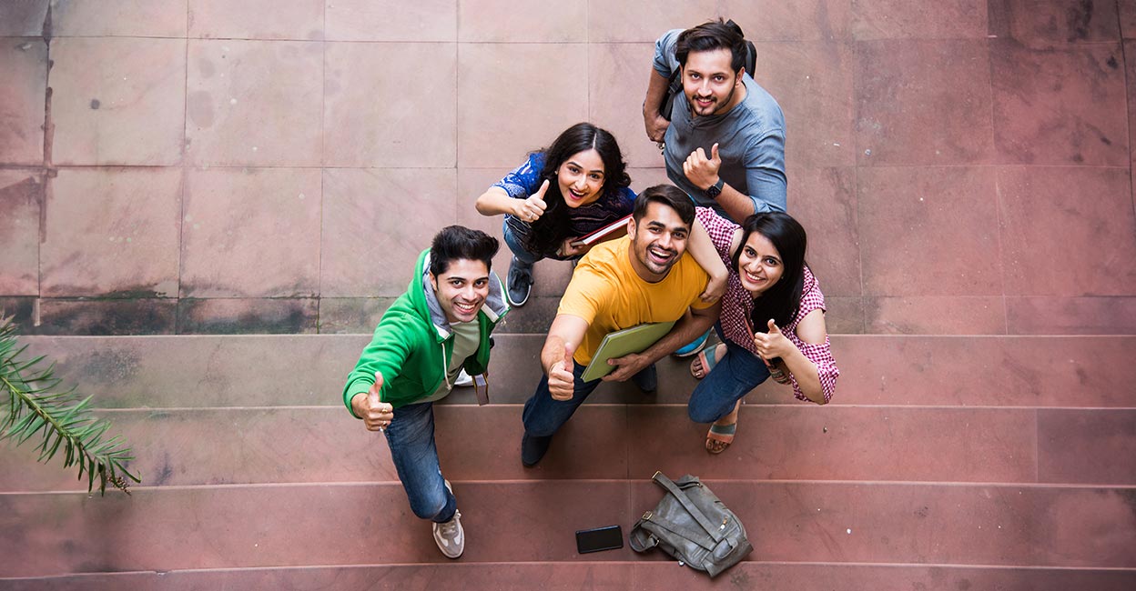 College students Representative image: Shutterstock/StockImageFactory.com
