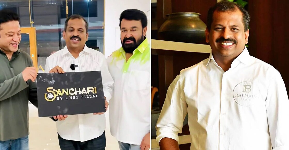 'Sanchari by Pillai' is a joint venture between entrepreneur Sameer Hamza's Youniverse Diners and renowned chef Suresh Pillai's RCP Hospitality, situated at the MLal Cineplexx owned by Mohanlal on the highway in Haripad, Kerala. Photo: Instagram/Chef Pillai
