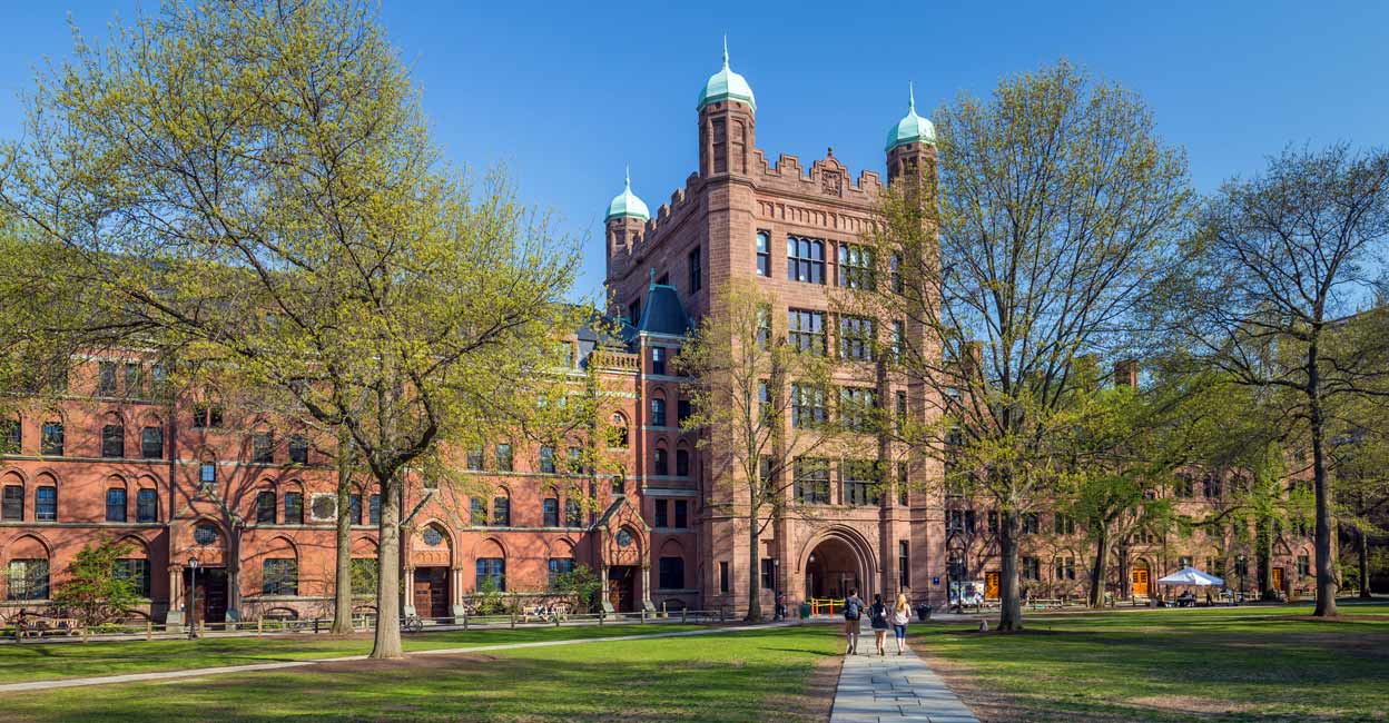 Yale University campus in New Haven, Connecticut on April 4, 2015. Photo: iStock/f11photo

