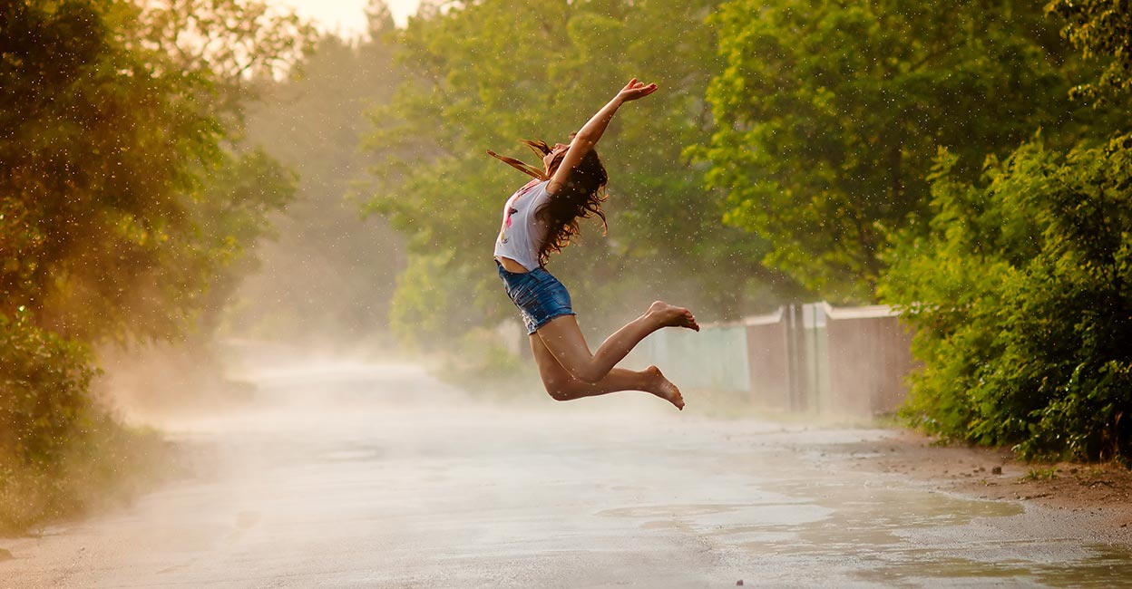 Dancing in the rain Representative image: Shutterstock/Kovtun Dmitriy