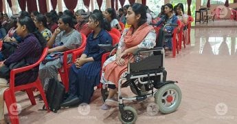 A Kerala college makes a wheelchair using student feel at home on campus