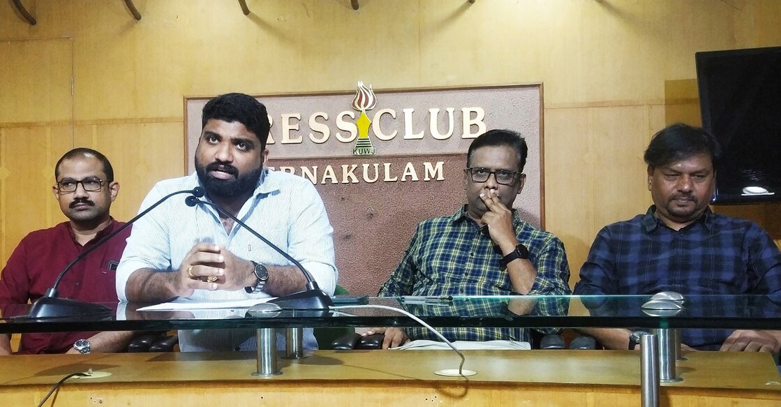 Luminis School The promoters speaking a media conference at Ernakulam Press Club. Photo: Special Arrangement.
