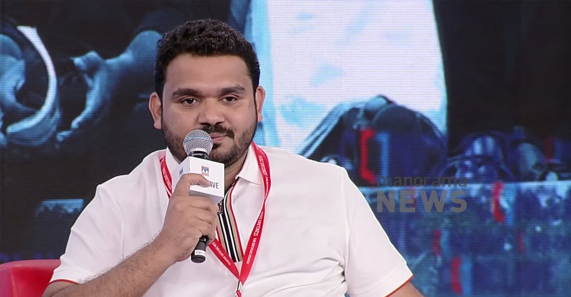 Tom M Joseph at Manorama News Conclave. Photo: Screengrab/Manorama News