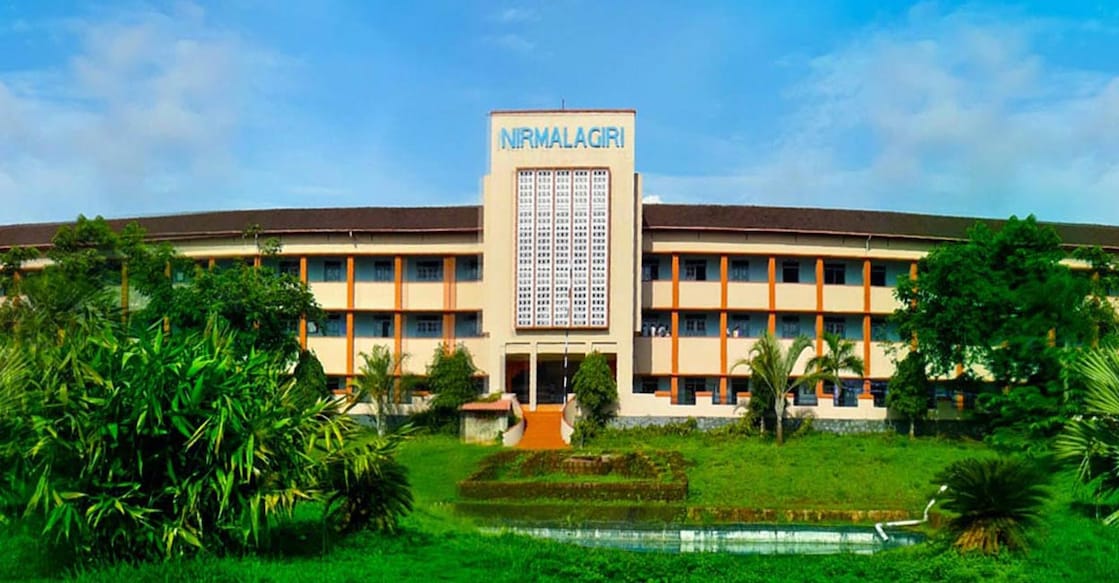 Nirmalagiri College in Kuthuparamba, Kannur. Photo: https://nirmalagiricollege.ac.in/
