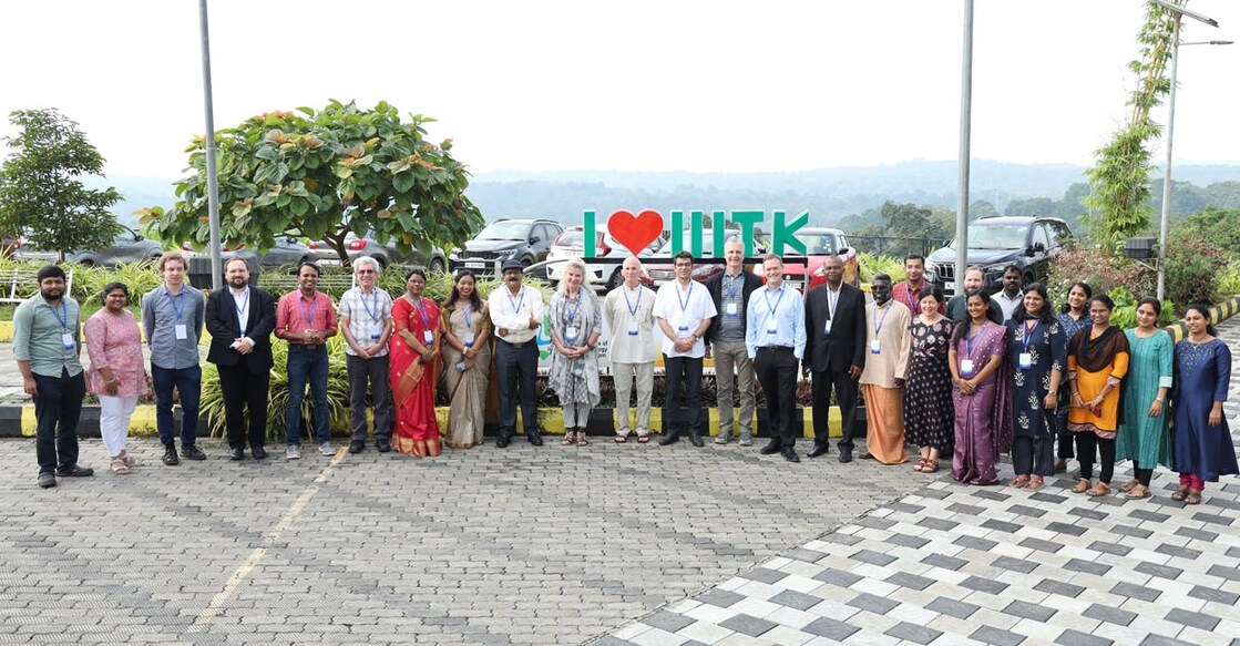iiit-kottayam AI experts from 11 countries shared insights on the latest advancements in AI and its applications in public policy at AI FORA's 3rd general partner meeting held at IIIT Kottayam. Photo: Special arrangement.