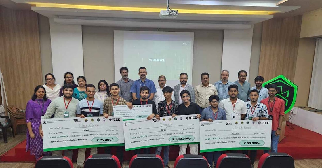 hackathon Participants worked non-stop from 11.00 am on January 18 to 11.00 am on January 19. Photo: Special Arrangement.