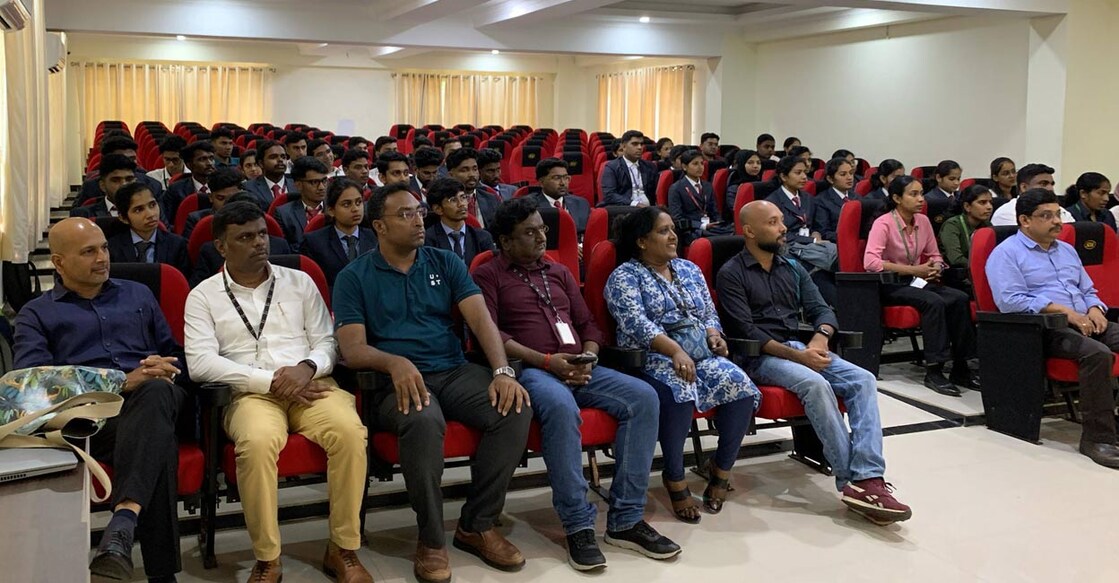 Timi Abraham, the Head of Campus Hiring at UST, spearheaded the recruitment drive. Photo: Special arrangement.