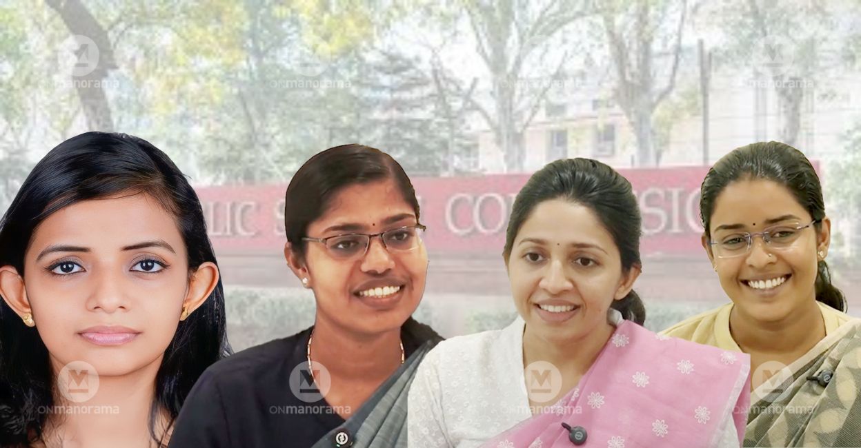 Malavika G Nair, Sonnet Jose, Devika Priyadarshini, Nandhana GP. Photo: Special arrangement