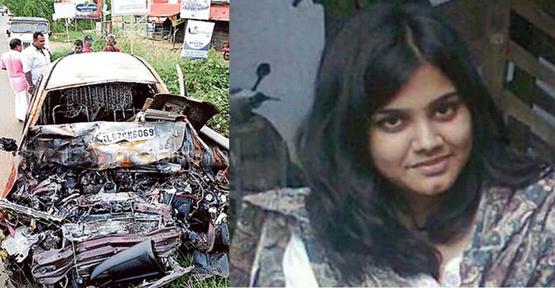 Young lady doctor dies as car rams bus on AC Road