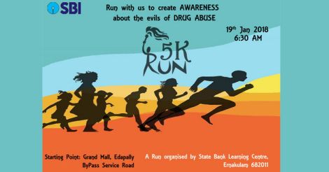 SBI's '5K Run' to raise awareness on drug abuse in Kochi