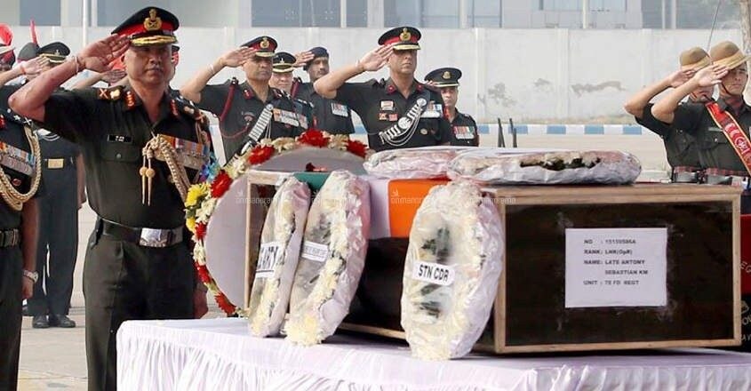 Martyred Soldier Antony Sebastian Laid To Rest