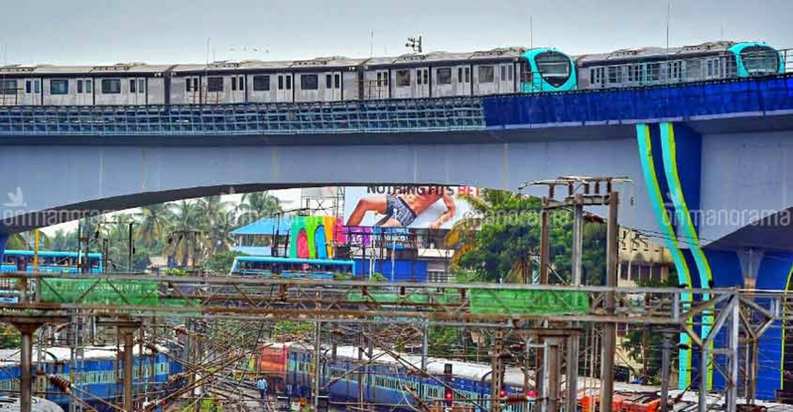 Kochi Metro holds successful trials ahead of extension to Thykoodam