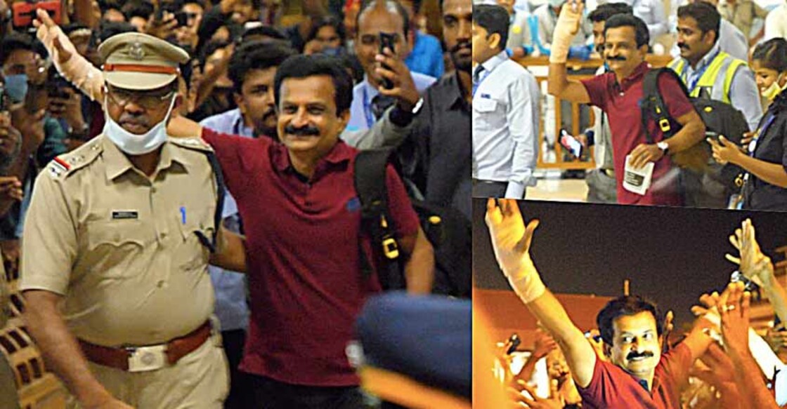 Rajith Kumar fans' airport gathering exposes Kerala's coronavirus preventive system