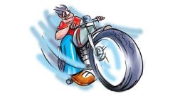 Youth riding friend's bike fined Rs 18,750 for a series of offences Youth riding friend's bike fined Rs 18,750 for a series of offences