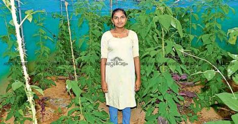 Young farmer plants the seeds of a dream
