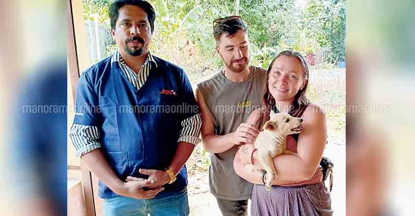 Abandoned puppy from Idukki set to find home in UK Abandoned puppy from Idukki set to find home in UK