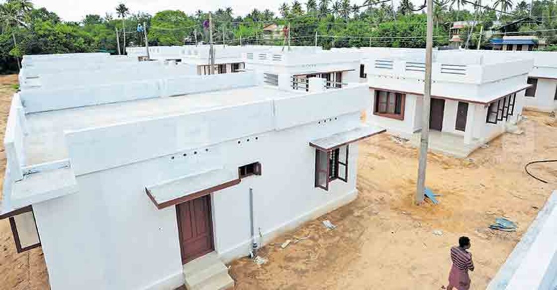 Villas ready for laundry workers of Alakkukuzhi in Kollam