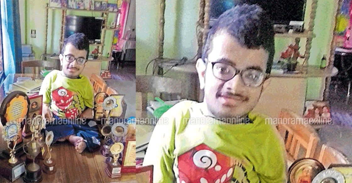 Athul is small in size but big on talent, resolve