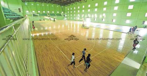 Kottayam’s indoor stadium is yet to open its doors