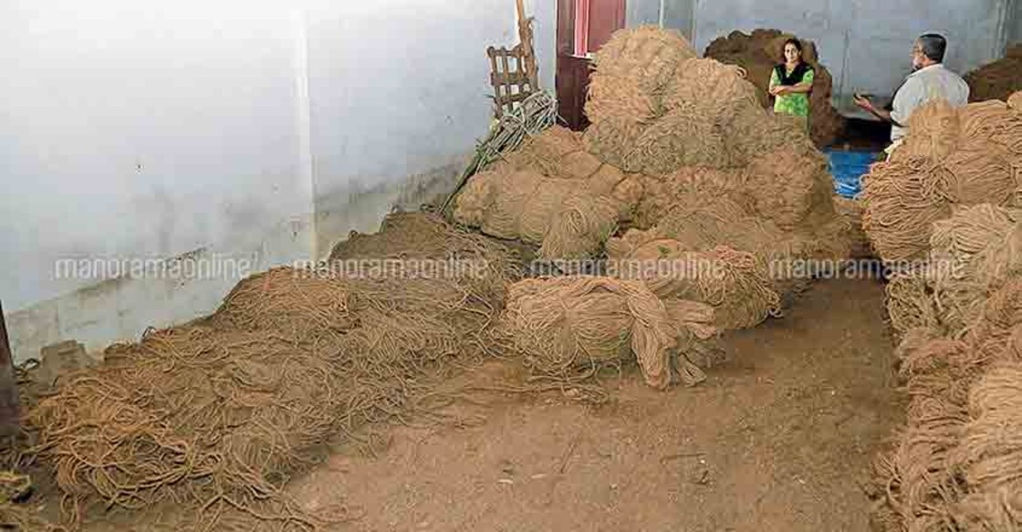 Floods leave Vaikom coir sector in a spin