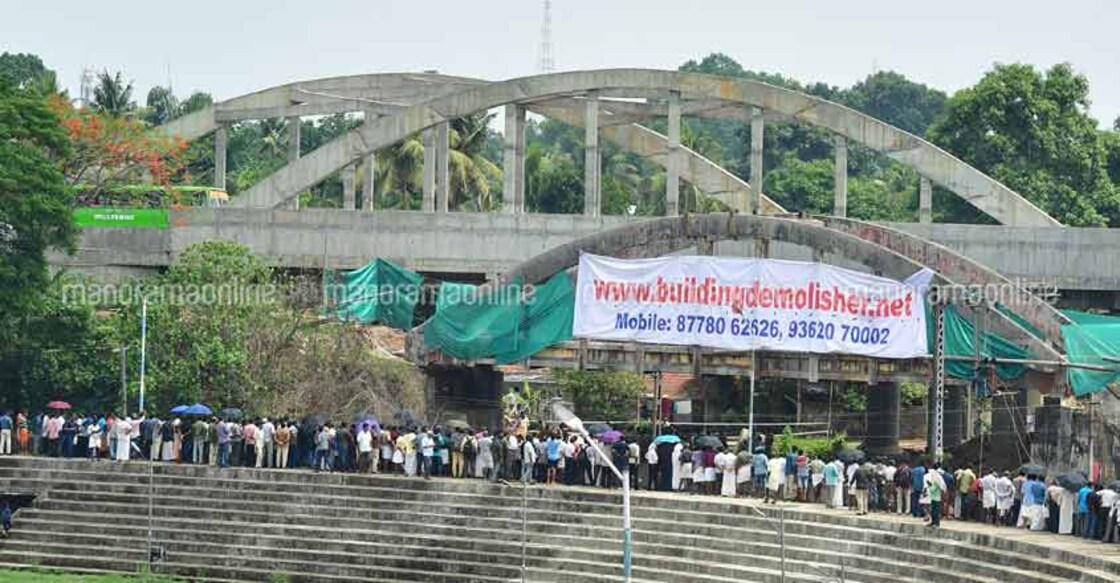 65-year-old bridge in Kottayam refuses to fall after demolition attempt