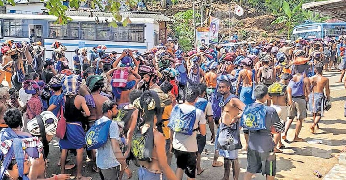 Why is the dangerous traditional forest path to Sabarimala so popular?