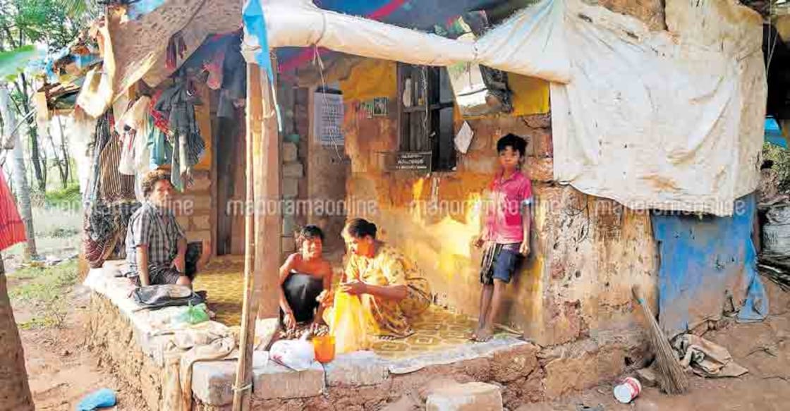 This SC colony stands out for lack of basic facilities This SC colony stands out for lack of basic facilities