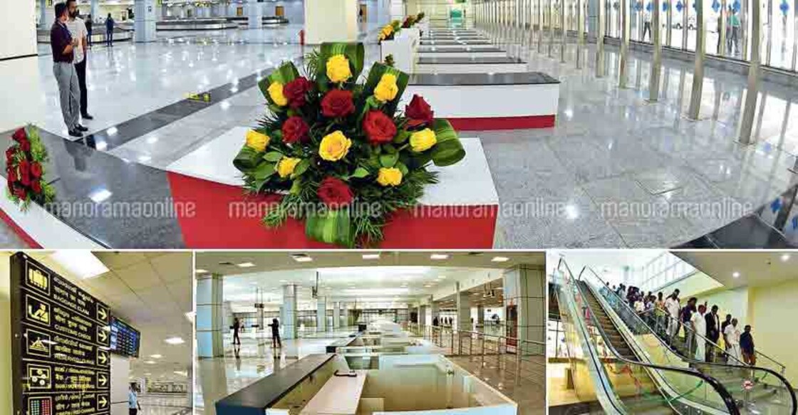 New arrival terminal at Karipur airport opened New arrival terminal at Karipur airport opened