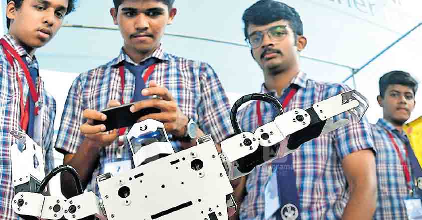 Schools students create ‘compounder robot’, win top prize Schools students create ‘compounder robot’, win top prize