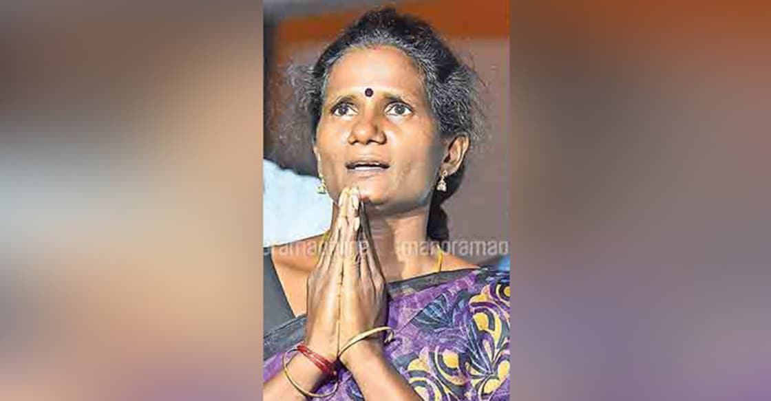 Tamil woman thanks Kerala leader for saving husband from death row