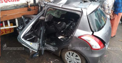 3 people killed as car rams lorry in Palakkad | Palakkad accident ...