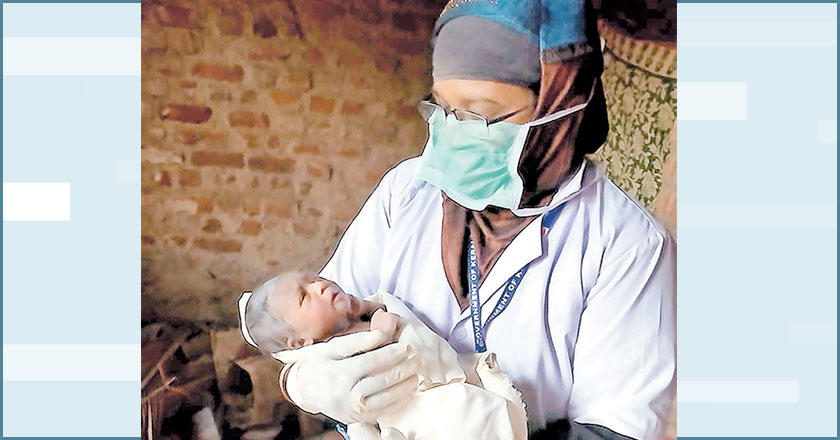 Nurse attends to delivery as check-post duty spares her from quarantine Nurse attends to delivery as check-post duty spares her from quarantine