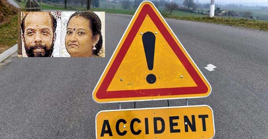 Couple killed as lorry topples on to their two-wheeler in Palakkad