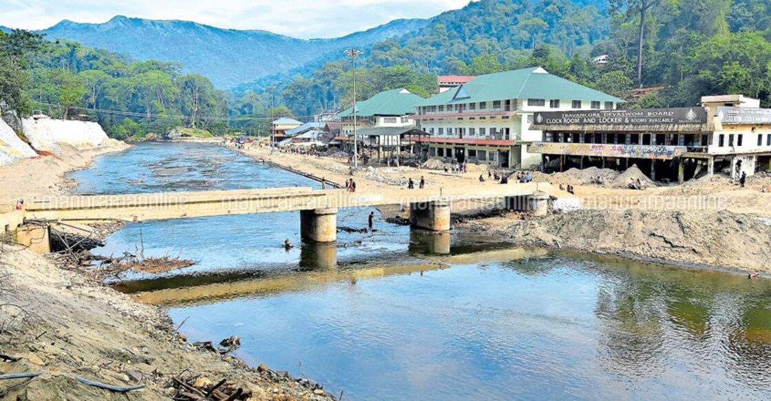 Concerns over holy dip as Pamba river dries up 