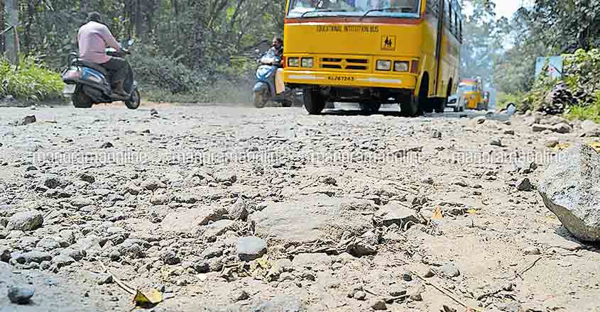 Sabarimala-bound roads in a shambles without timely repairs 