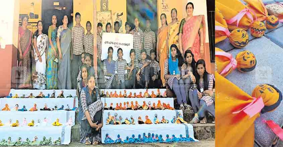 Students craft dolls to fund treatment of senior