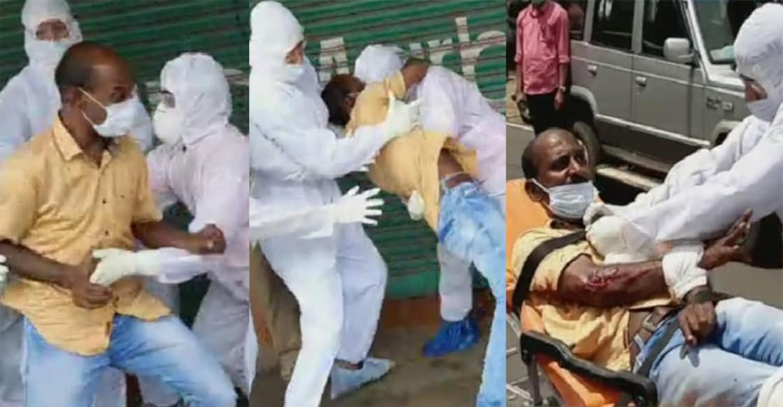 Man steps out while under quarantine, police chase him down in Pathanamthitta Man steps out while under quarantine, police chase him down in Pathanamthitta