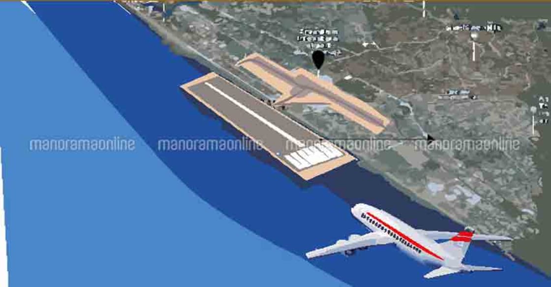 Sea runway project will be a game-changer for Kerala: Report Sea runway project will be a game-changer for Kerala: Report