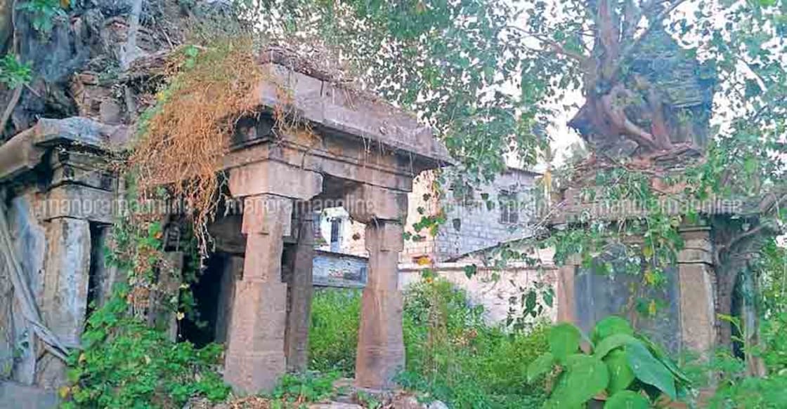 Historical temples in a sorry state of affairs 