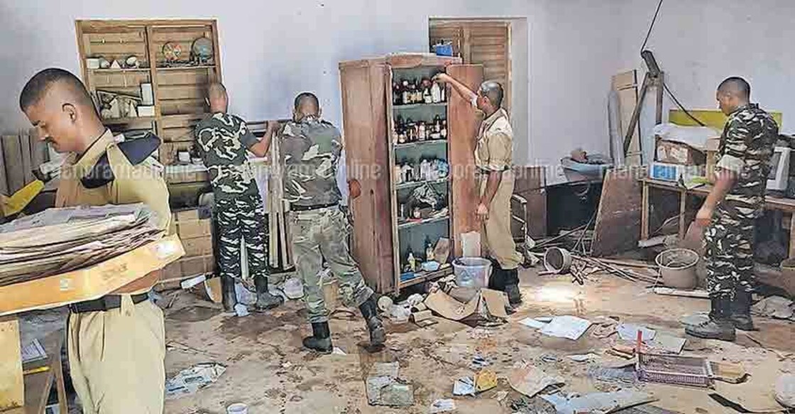 CRPF cleans flood-hit school, houses at Mala