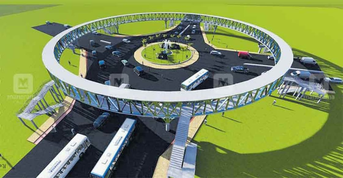 Thrissur skywalk to be ready in a year, work begins