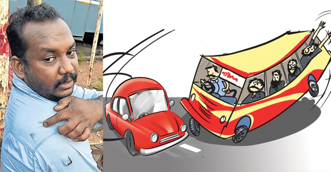 Man arrested over attacking KSRTC driver after waylaying bus
