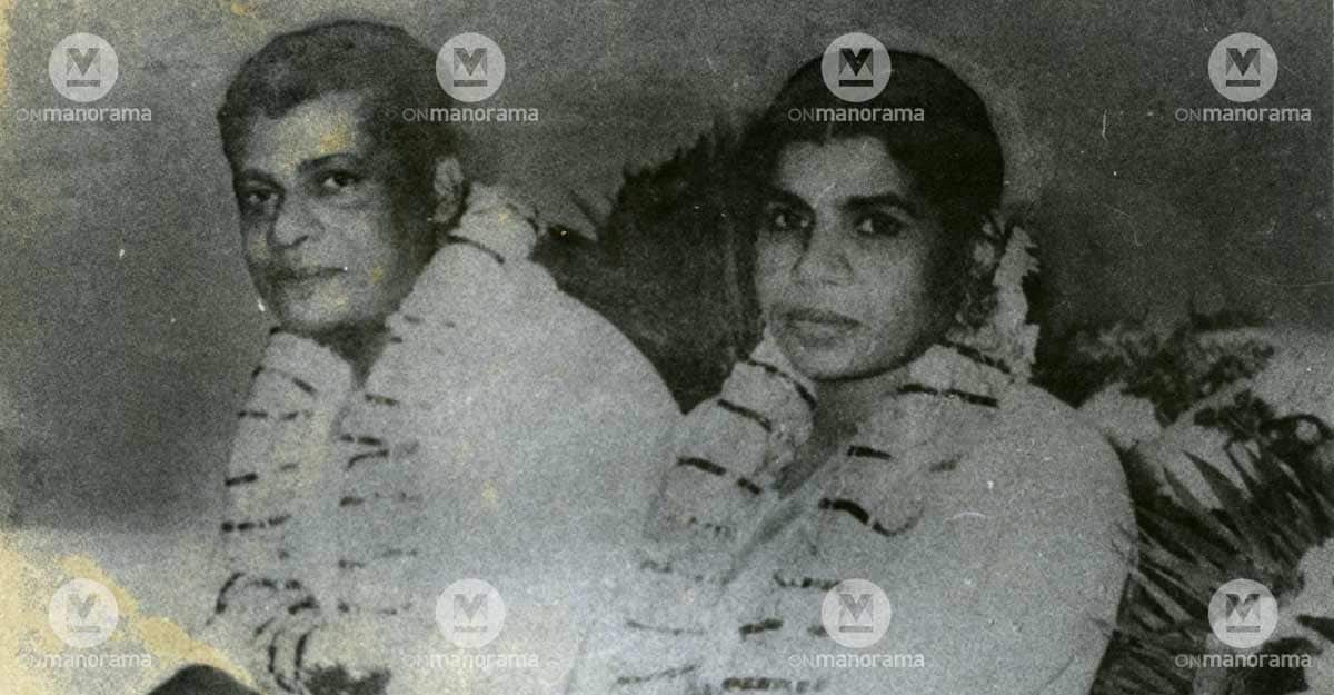 TV Thomas and K R Gowri Amma TV Thomas and K R Gowri Amma