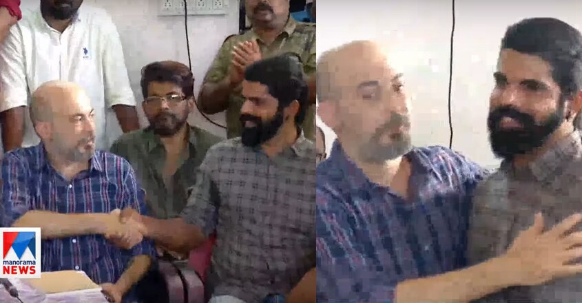 FEFKA says Anil-Bineesh row settled, but director's hug fails to move actor