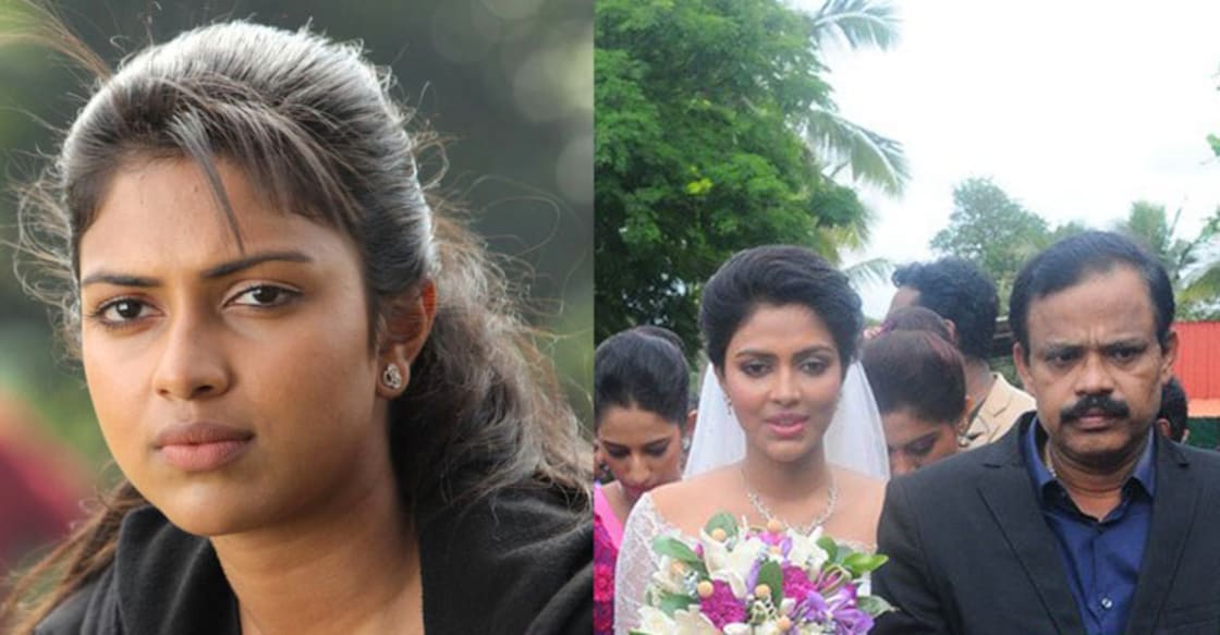 Actress Amala Paul's father passed away