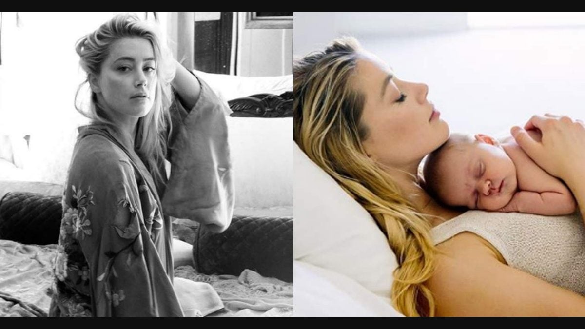 Amber Heard welcomes daughter via surrogacy