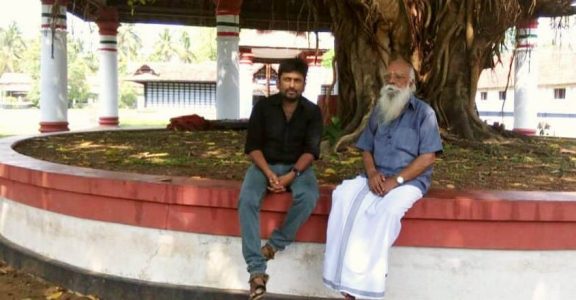 KK Warrier mural KK Warrier mural
